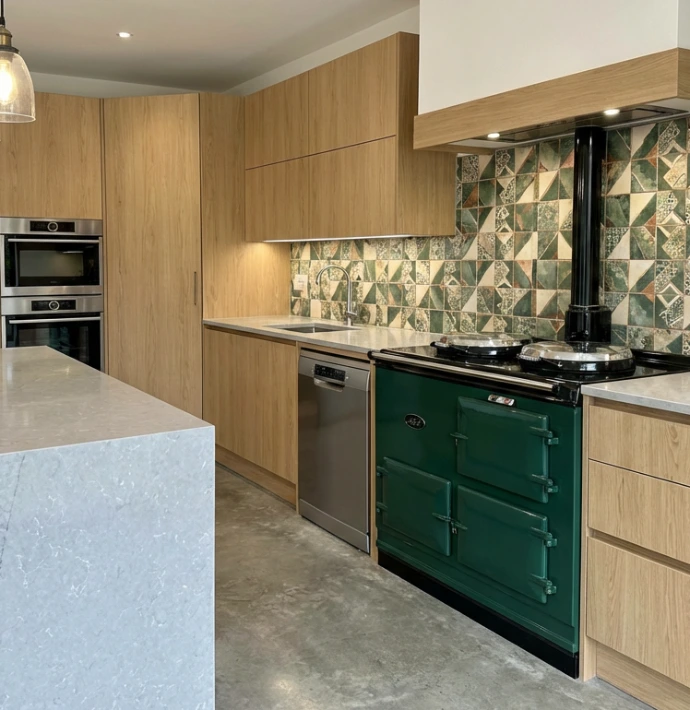 Gas AGA in older kitchen